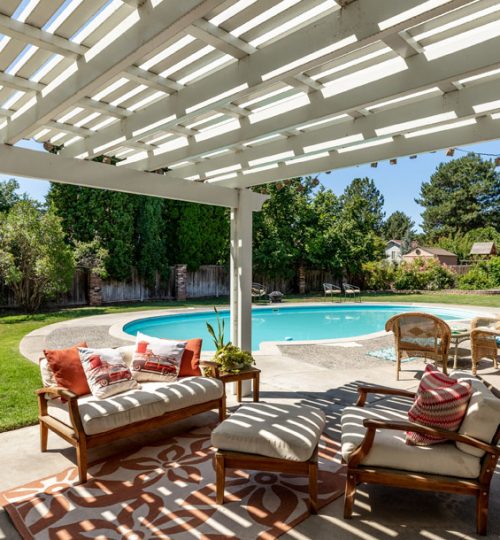 Covered Patio with Pool 1